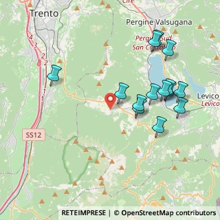 Mappa Via Prai dei Laresi, 38049 Vigolo Vattaro TN, Italia (4.05857)
