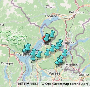 Mappa Via Cavour, 21016 Luino VA, Italia (10.934)