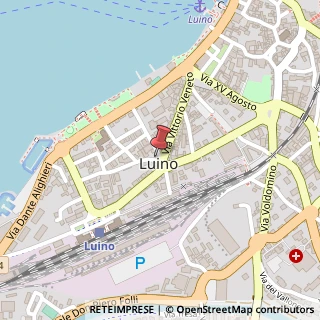 Mappa Via Giuseppe Verdi, 12, 21016 Luino, Varese (Lombardia)