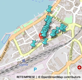 Mappa Via Cavour, 21016 Luino VA, Italia (0.139)