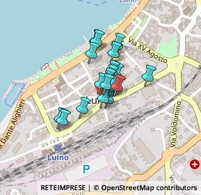 Mappa Via Cavour, 21016 Luino VA, Italia (0.121)