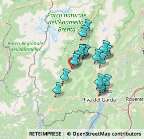 Mappa Via Indipendenza, 38081 Bondo TN, Italia (10.759)