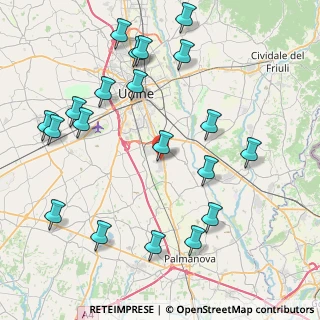Mappa Località Z.I, 33050 Pavia di Udine UD, Italia (9.584)