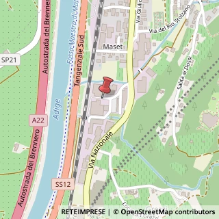 Mappa Località le Basse, 14, 38123, 38123 Trento, Trento (Trentino-Alto Adige)
