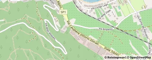 Mappa Calceranica al Lago