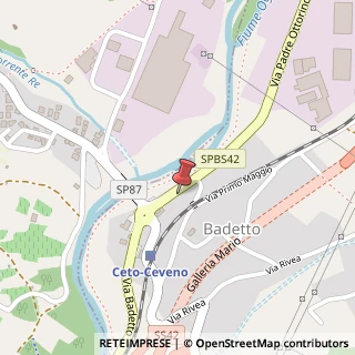 Mappa Via badetto 16, 25040 Ceto, Brescia (Lombardia)