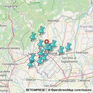 Mappa Via delle Villotte, 33100 Pordenone PN, Italia (10.99)
