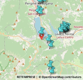 Mappa Via della Prea, 38050 Calceranica al lago TN, Italia (4.405)