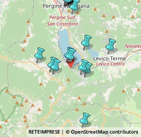 Mappa Via della Prea, 38050 Calceranica al lago TN, Italia (4.6735)