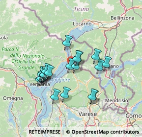 Mappa Via Don Folli, 21016 Luino VA, Italia (11.7215)