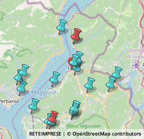 Mappa Via Don Folli, 21016 Luino VA, Italia (8.627)