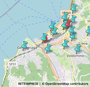Mappa Via Don Folli, 21016 Luino VA, Italia (1.01188)