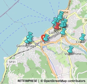 Mappa Via Don Folli, 21016 Luino VA, Italia (0.88563)