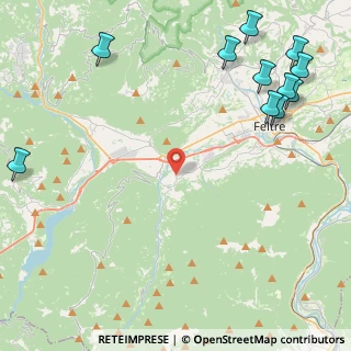 Mappa Via Enrico Fermi, 32030 Seren del Grappa BL, Italia (6.34273)