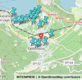 Mappa Via Chiesa Damiano, 38052 Caldonazzo TN, Italia (0.9185)