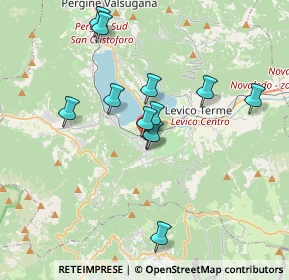 Mappa Via Chiesa Damiano, 38052 Caldonazzo TN, Italia (3.10333)