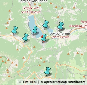 Mappa Via Chiesa Damiano, 38052 Caldonazzo TN, Italia (3.42455)