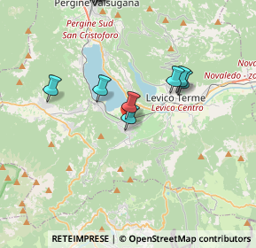 Mappa Via Chiesa Damiano, 38052 Caldonazzo TN, Italia (5.9445)