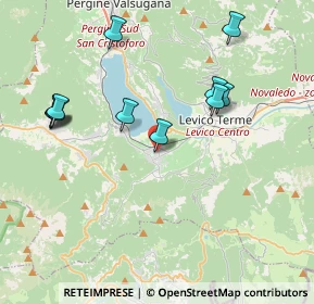 Mappa Via Chiesa Damiano, 38052 Caldonazzo TN, Italia (4.07727)