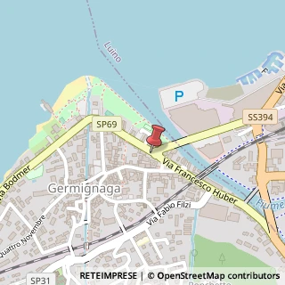 Mappa Piazza XX Settembre, 37, 21010 Germignaga, Varese (Lombardia)