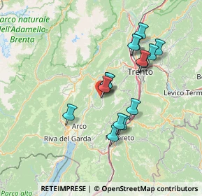 Mappa Via Faitelli, 38073 Cavedine TN, Italia (12.20267)