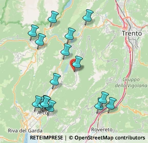 Mappa Via Faitelli, 38073 Cavedine TN, Italia (8.79)