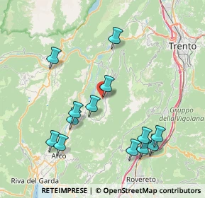Mappa Via Faitelli, 38073 Cavedine TN, Italia (8.27769)