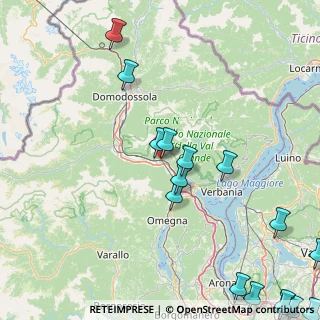 Mappa Via Repubblica dell'Ossola, 28802 Mergozzo VB, Italia (25.17188)