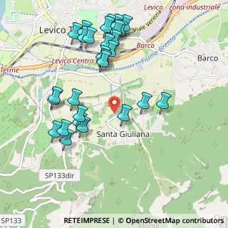 Mappa Via al Dazio, 38056 Levico Terme TN, Italia (1.1)