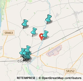 Mappa Via Coderno, 33033 Codroipo UD, Italia (4.10167)