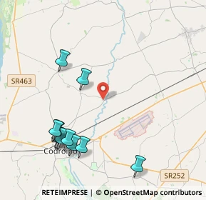 Mappa Via Coderno, 33033 Codroipo UD, Italia (4.67455)