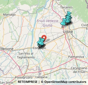 Mappa Via Coderno, 33033 Codroipo UD, Italia (13.31)