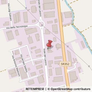 Mappa Viale del Lavoro, 50, 33050 Pavia di Udine, Udine (Friuli-Venezia Giulia)
