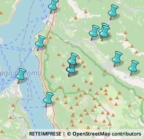 Mappa Via alle Grigne, 23825 Esino Lario LC, Italia (4.10692)