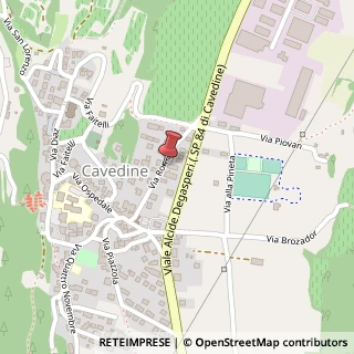 Mappa Via Roma, 16, 38073 Cavedine, Trento (Trentino-Alto Adige)