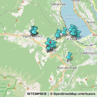 Mappa Via Vicenza, 38049 Vattaro TN, Italia (1.511)