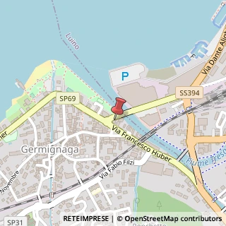 Mappa Piazza XX Settembre, 38, 21010 Germignaga, Varese (Lombardia)