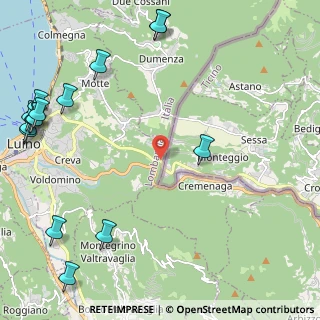 Mappa SP 6dir delle Fornasette, 21016 Luino VA, Italia (3.24867)