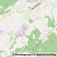 Mapa Revine Lago