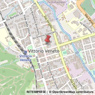 Mappa Piazza Medaglie D'Oro, 9, 31029 Vittorio Veneto, Treviso (Veneto)
