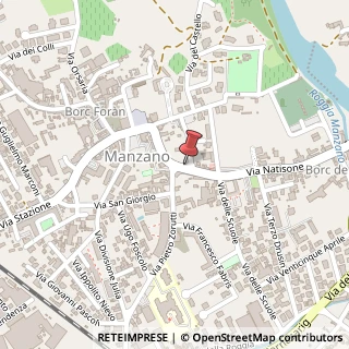 Mappa Via Natisone, 7, 33044 Manzano, Udine (Friuli-Venezia Giulia)