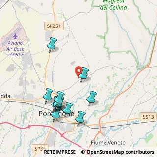 Mappa Via Roveredo, 33084 Cordenons PN, Italia (4.09833)