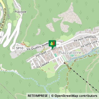 Mappa Via Centro, 19, 24010 Piazzatorre, Bergamo (Lombardia)