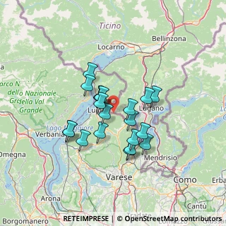 Mappa Via Provinciale, 21030 Cremenaga VA, Italia (10.448)