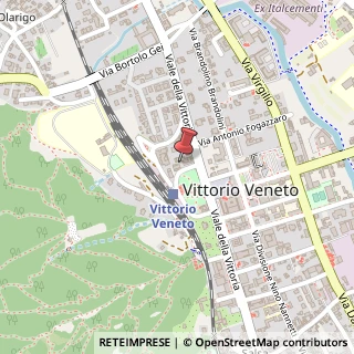 Mappa Viale Trento e Trieste, 8, 31029 Vittorio Veneto, Treviso (Veneto)