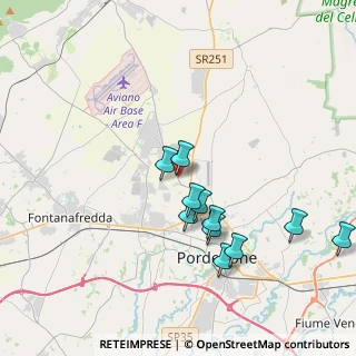 Mappa Via Roveredo, 33170 Pordenone PN, Italia (3.59818)