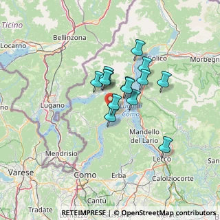 Mappa Unnamed Road, 22016 Tremezzina CO, Italia (9.37)