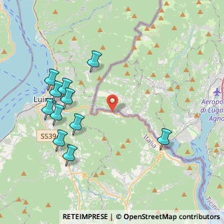 Mappa Via Dogana, 21030 Cremenaga VA, Italia (4.45818)