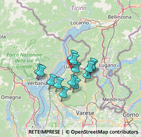 Mappa Unnamed Road, 21016 Luino VA, Italia (9.36357)