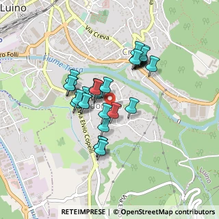 Mappa Via Montegrino, 21016 Luino VA, Italia (0.36333)